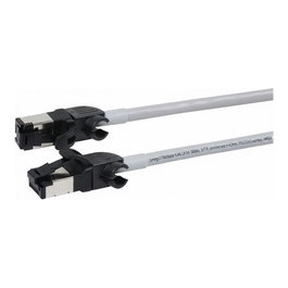 Synergy21 Patchkabel RJ45 CAT6A 7,5m Gris S/FTP Slimline