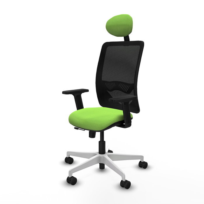 PIQUERAS Y CRESPO Silla de oficina Zulema con mecanismo Sincro/Traslack, Pistacho y Negro PIQUERAS Y CRESPO Silla de oficina Zulema con mecanismo Sincro/Traslack, Pistacho y Negro