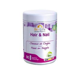 BE-LIFE Hair-Nails 90Cap. Complemento Alimenticio para Cabello y Uñas