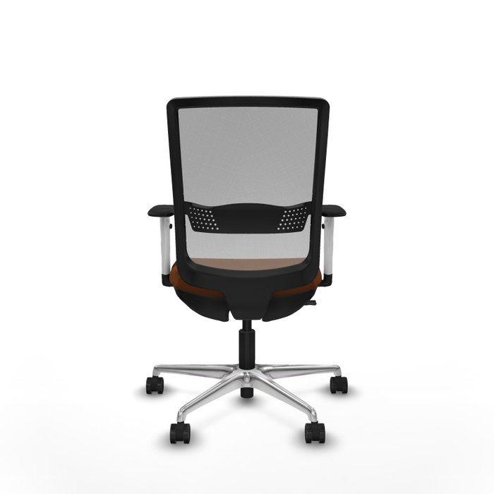 PIQUERAS Y CRESPO Silla de oficina Haches Marrón con mecanismo Sincro/Traslack PIQUERAS Y CRESPO Silla de oficina Haches Marrón con mecanismo Sincro/Traslack