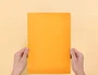 Liderpapel Subcarpeta Folio Naranja Intenso 180g/m2