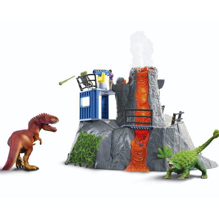 Schleich Dinosaurs 42564 Groe Vulkan-Expedition