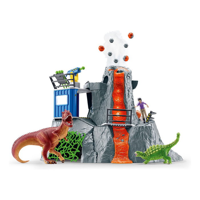 Schleich Dinosaurs 42564 Groe Vulkan-Expedition