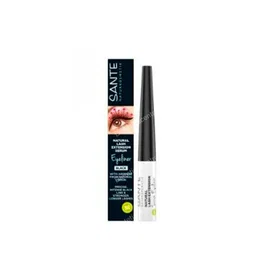 SANTE NATURKOSMETIK Eyeliner Sérum Extensor de Pestañas Negro, 3.5 ml - Producto 2 en 1 para Delineado y Cuidado, Ref. 40384