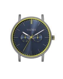 Watxandco WXCA2712 Reloj Analógico con Esfera Azul