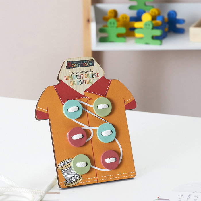 Jeux 2 momes Juego de Actividad de Destreza Dedos Montessori para Mayores de 6 Años