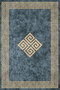 Mijölnir CT-5069 Juego de Alfombrillas de Baño 2 Piezas Antideslizante Antibacteriano Lavable a Máquina Poliéster 40 x 60 cm y 60 x 100 cm
