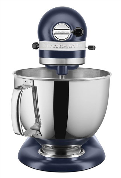 KitchenAid Artisan 5KSM175PSEIB Batidora Amasadora 4.8L, Color Ink Blue, 10 Velocidades, 300W, Batir Amasar Mezclar