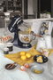 KitchenAid Artisan 5KSM175PSEIB Batidora Amasadora 4.8L, Color Ink Blue, 10 Velocidades, 300W, Batir Amasar Mezclar