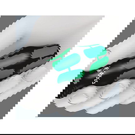 Wera Schraubendreherset Kraftform Kompakt 27 RA 1 SB - Juego de Destornillador de Trinquete Múltiple con 6 Puntas Pozidriv, Portabrocas Magnético y Aislamiento en Mango Negro/Verde