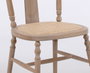 DKD Home Decor Silla de Cedro y Ratán Natural