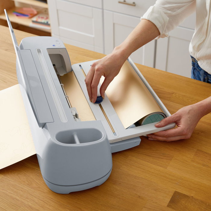 Cricut Soporte para rollos 2009039 Azul y Blanco
