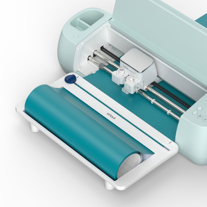 Cricut Soporte para rollos 2009039 Azul y Blanco