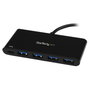 StarTech.com Hub USB-C a 4x USB-A y 1x USB-C con Power Delivery HB30C4AFPD Negro