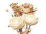 Giftdecor Jarron Ramillete Flores 3 Modelos Surt 11x25x11 cm (Set de 12)