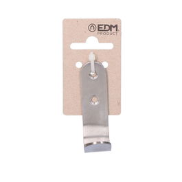 Edm Colgador Simple Inox Mate 6 x 4 cm