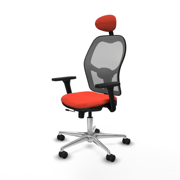 PIQUERAS Y CRESPO Silla de oficina Jorquera Naranja oscuro/Gris PIQUERAS Y CRESPO Silla de oficina Jorquera Naranja oscuro/Gris