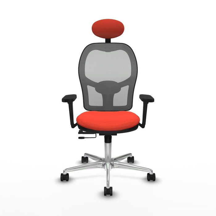 PIQUERAS Y CRESPO Silla de oficina Jorquera Naranja oscuro/Gris PIQUERAS Y CRESPO Silla de oficina Jorquera Naranja oscuro/Gris