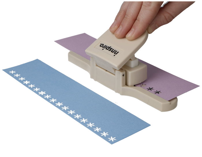 Innspiro Cartucho para Troqueladora de Bordes Intercambiables Copo de Nieve 10x43mm