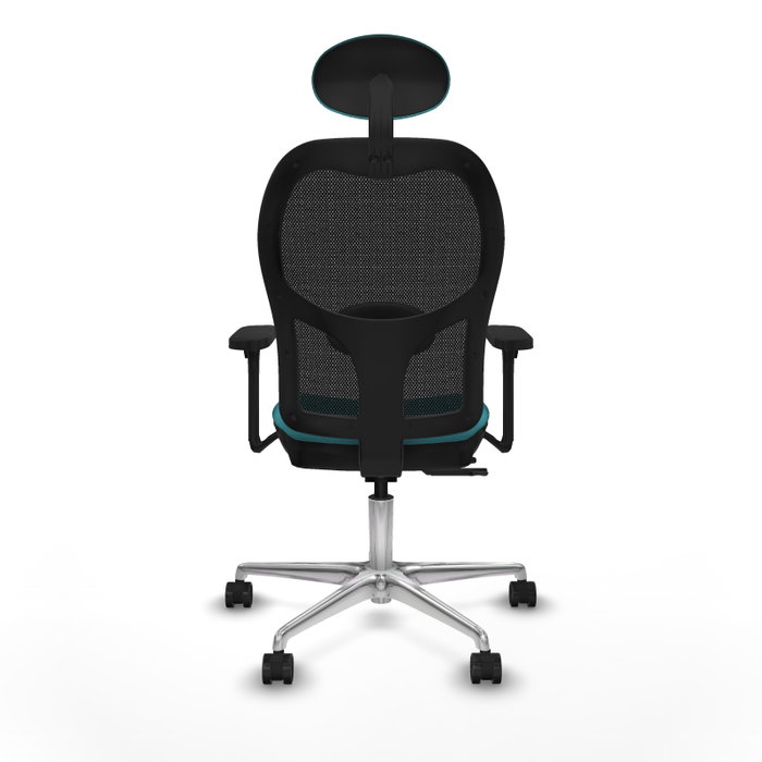 PIQUERAS Y CRESPO Silla de oficina Jorquera Turquesa y Negro PIQUERAS Y CRESPO Silla de oficina Jorquera Turquesa y Negro