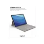 Logitech 920-010219 - Combo Touch Funda con Teclado y Trackpad para iPad Pro 12.9" (5ª & 6ª Gen), QWERTY Español, Retroiluminado, Smart Connector, Color Arena