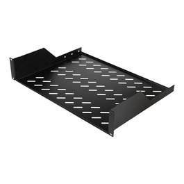 EQUIP Cajón Metálico para Rack Servidor 19" 2U, Ancho 80cm, Negro - EZFS-19-2-80-B