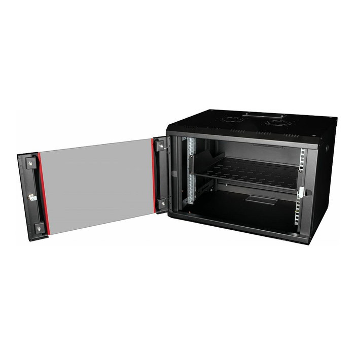 EQUIP Cajón Metálico para Rack Servidor 19" 2U, Ancho 80cm, Negro - EZFS-19-2-80-B