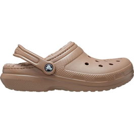 Zuecos Crocs Classic Lined Clog Blanco Natural 9-10 Años