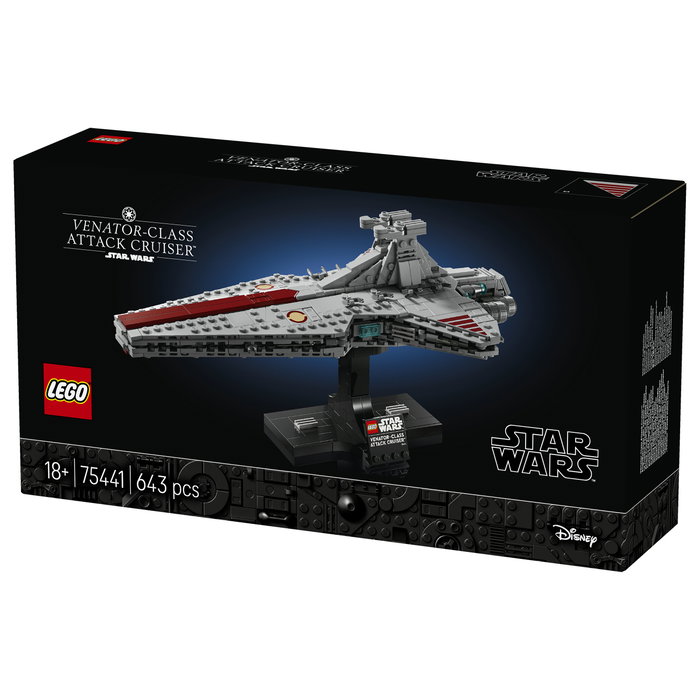 LEGO Star Wars Crucero de ataque clase Venator 75441, 643 piezas