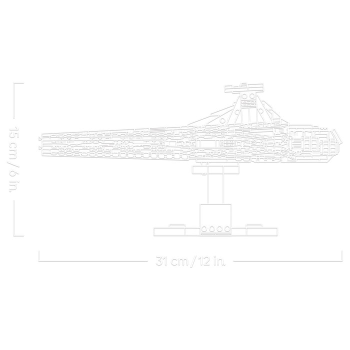 LEGO Star Wars Crucero de ataque clase Venator 75441, 643 piezas