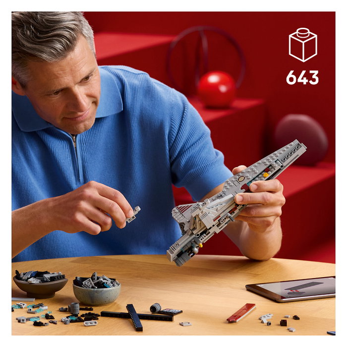 LEGO Star Wars Crucero de ataque clase Venator 75441, 643 piezas