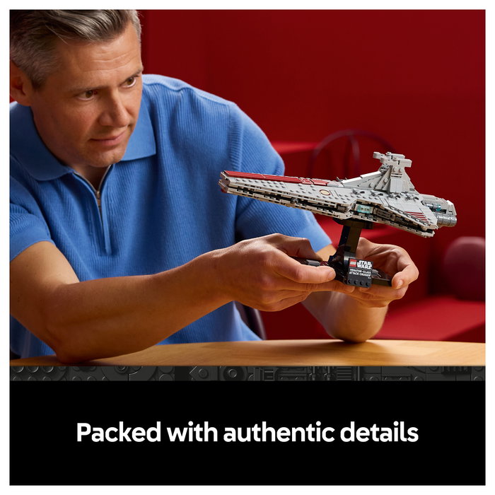 LEGO Star Wars Crucero de ataque clase Venator 75441, 643 piezas