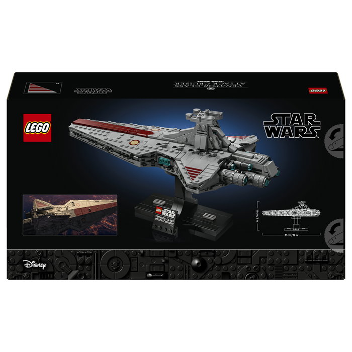LEGO Star Wars Crucero de ataque clase Venator 75441, 643 piezas