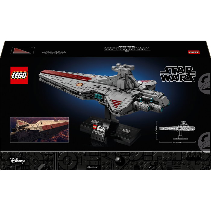 LEGO Star Wars Crucero de ataque clase Venator 75441, 643 piezas