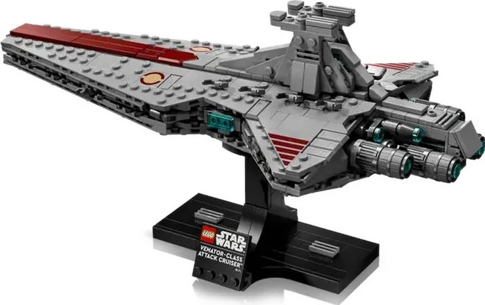 LEGO Star Wars Crucero de ataque clase Venator 75441, 643 piezas