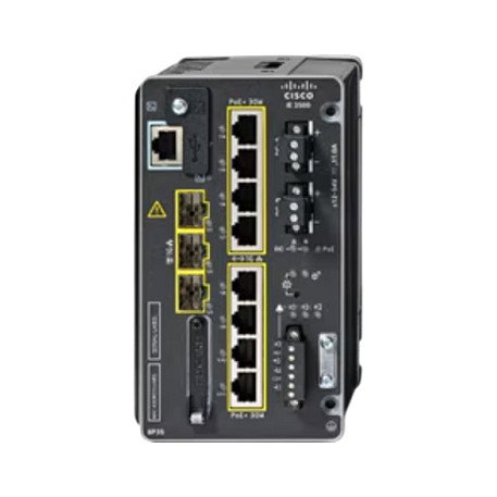 Cisco Catalyst IE-3500-8P3S-A con 8 puertos GE PoE+ Cisco Catalyst IE-3500-8P3S-A con 8 puertos GE PoE+
