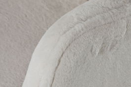 DKD Home Decor Butaca Scandi Blanco y Negro Set de 2, 72 x 74 x 97 cm