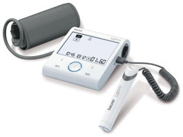 Beurer BM 96 Tensiómetro de brazo con función ECG y Bluetooth, Blanco