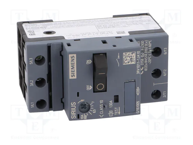 SIEMENS 3RV1011-1JA10 Interruptor motorizado 4kW 220÷690VAC SIEMENS 3RV1011-1JA10 Interruptor motorizado 4kW 220÷690VAC