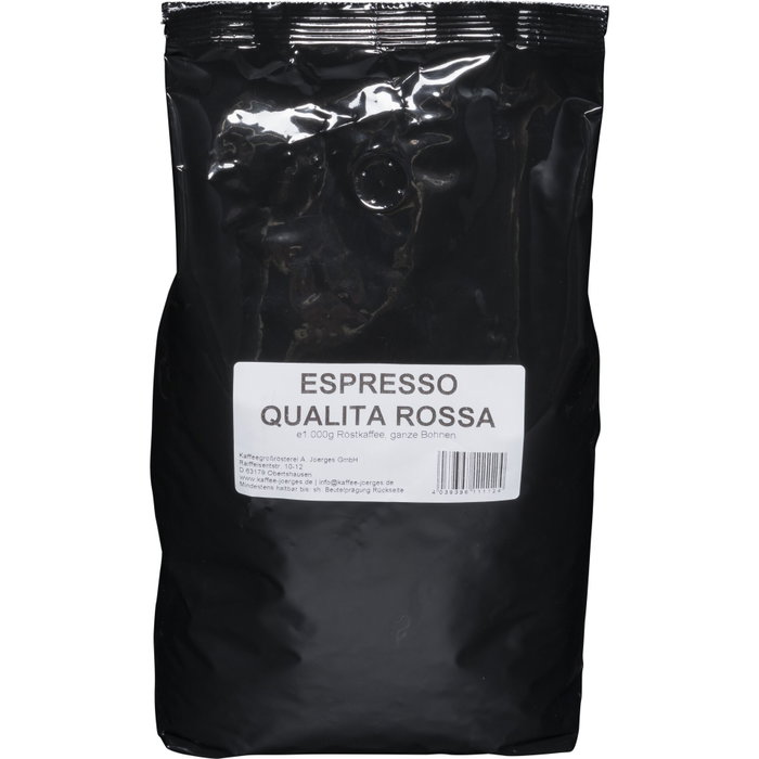 Joerges Espresso Qualita Rosso 1 kg Granos de Café Joerges Espresso Qualita Rosso 1 kg Granos de Café