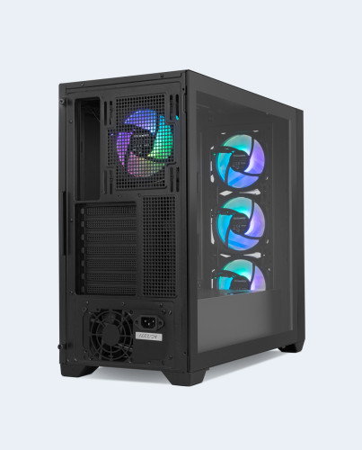 Nox Hummer Plasma ATX Caja PC Panel Frontal Mesh Cristal Templado 4x Ventiladores ARGB Preinstalados USB-C 3.0 Negro Nox Hummer Plasma ATX Caja PC Panel Frontal Mesh Cristal Templado 4x Ventiladores ARGB Preinstalados USB-C 3.0 Negro