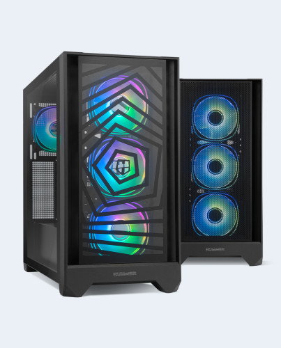 Nox Hummer Plasma ATX Caja PC Panel Frontal Mesh Cristal Templado 4x Ventiladores ARGB Preinstalados USB-C 3.0 Negro Nox Hummer Plasma ATX Caja PC Panel Frontal Mesh Cristal Templado 4x Ventiladores ARGB Preinstalados USB-C 3.0 Negro