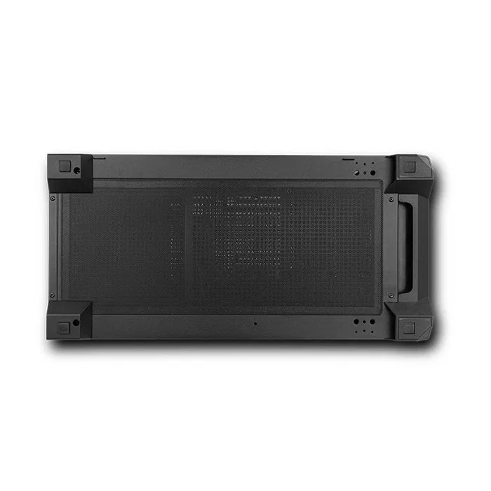 NOX Hummer PLASMA Caja Midi Tower Gaming Negro con 4 Ventiladores ARGB Preinstalados, Panel Frontal Mesh, Lateral de Cristal Templado, USB 3.0 y USB-C
