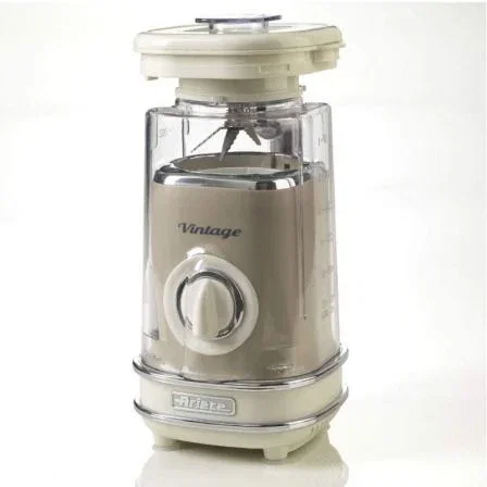 BATIDORA DE VASO ARIETE VINTAGE BEIGE - 500W - JARRA 1.5L - 6 CUCHILLAS ACERO INOX- 5 VELOCIDADES + PULSE