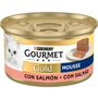 Purina Gourmet Gold Single Mousse Salmón 24x85g