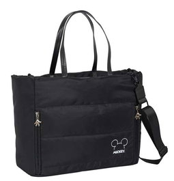 Bolso Mickey Mouse Clubhouse Teen Mood Negro 40 x 31 x 17 cm Acolchado