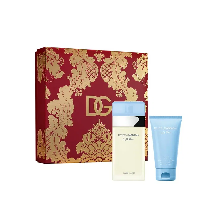 Dolce & Gabbana Set Light Blue con Eau De Toilette y Loción Corporal de 50 ml Dolce & Gabbana Set Light Blue con Eau De Toilette y Loción Corporal de 50 ml