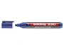Edding Marcador Permanente 330 Azul Punta Biselada (Set de 10)