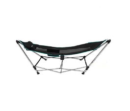 Color Baby Hamaca Camping Meta con Bolsillo y Cojín 265x78x80cm