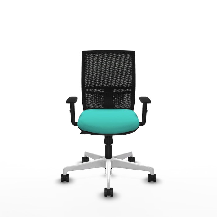 PIQUERAS Y CRESPO Silla de oficina Yunquera Turquesa y Negro PIQUERAS Y CRESPO Silla de oficina Yunquera Turquesa y Negro